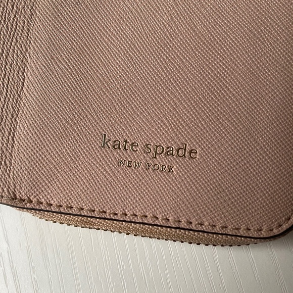 Kate Spade Cameron iPhone X/XS Wristlet Case Saffiano Leather Pale Pink - Picture 7 of 9